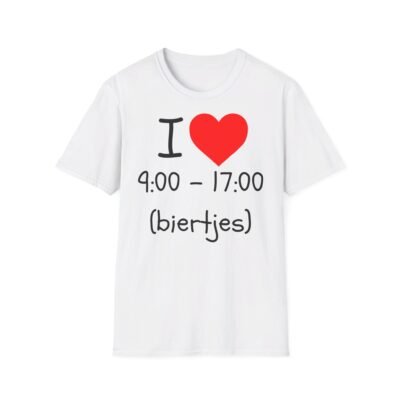 I love 9:00 -17:00 Biertjes Shirt