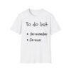 To Do List Shirt